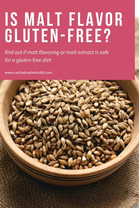 is malt flavor gluten free.